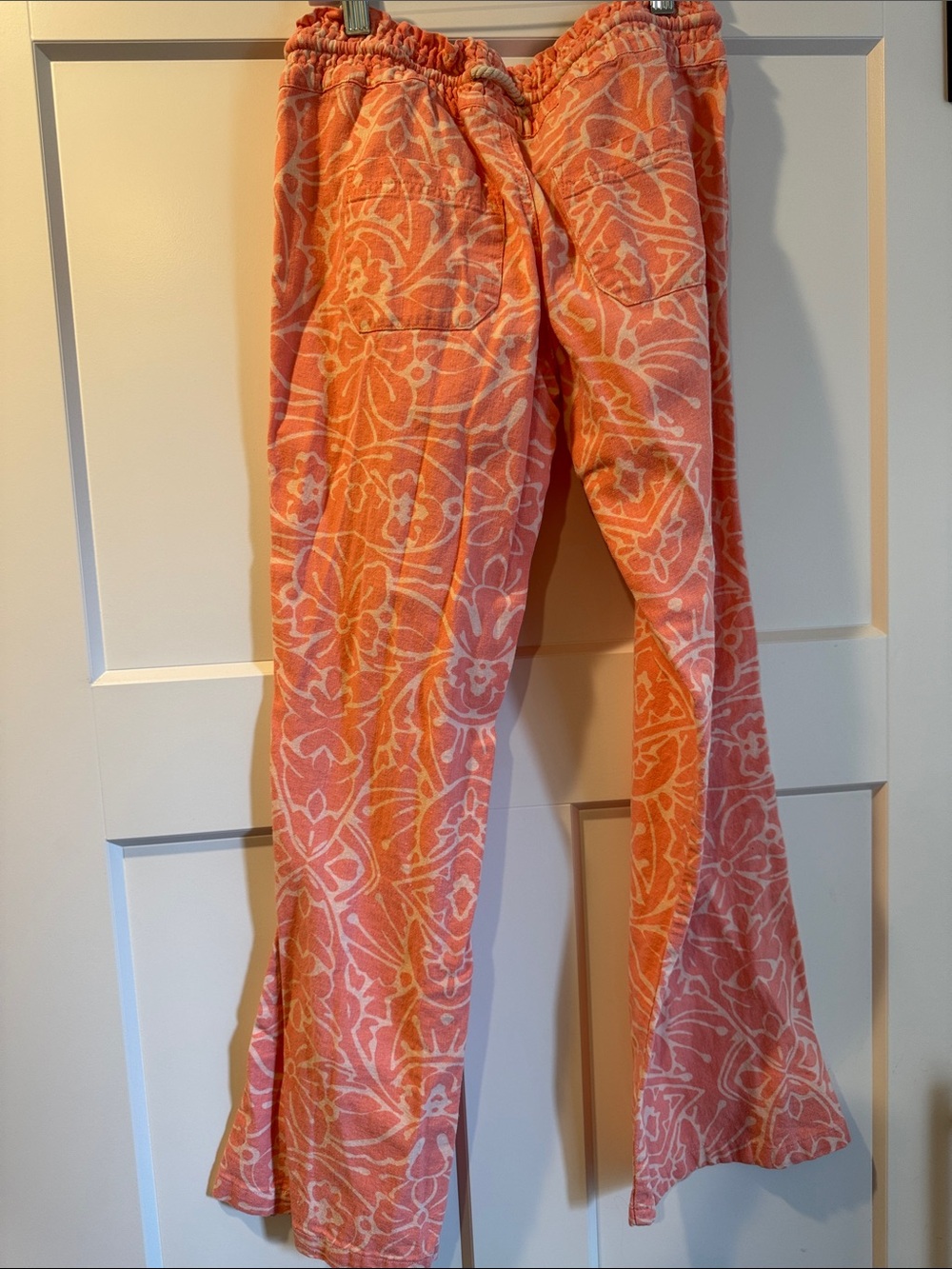 Roxy linen Patterned Lounge Pants - Picture 2 of 5